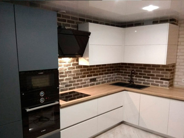 дизайнерские угловые кухни