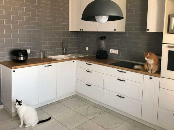 эксклюзивная угловая кухня